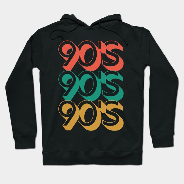 90's Vibes Hoodie by CityNoir